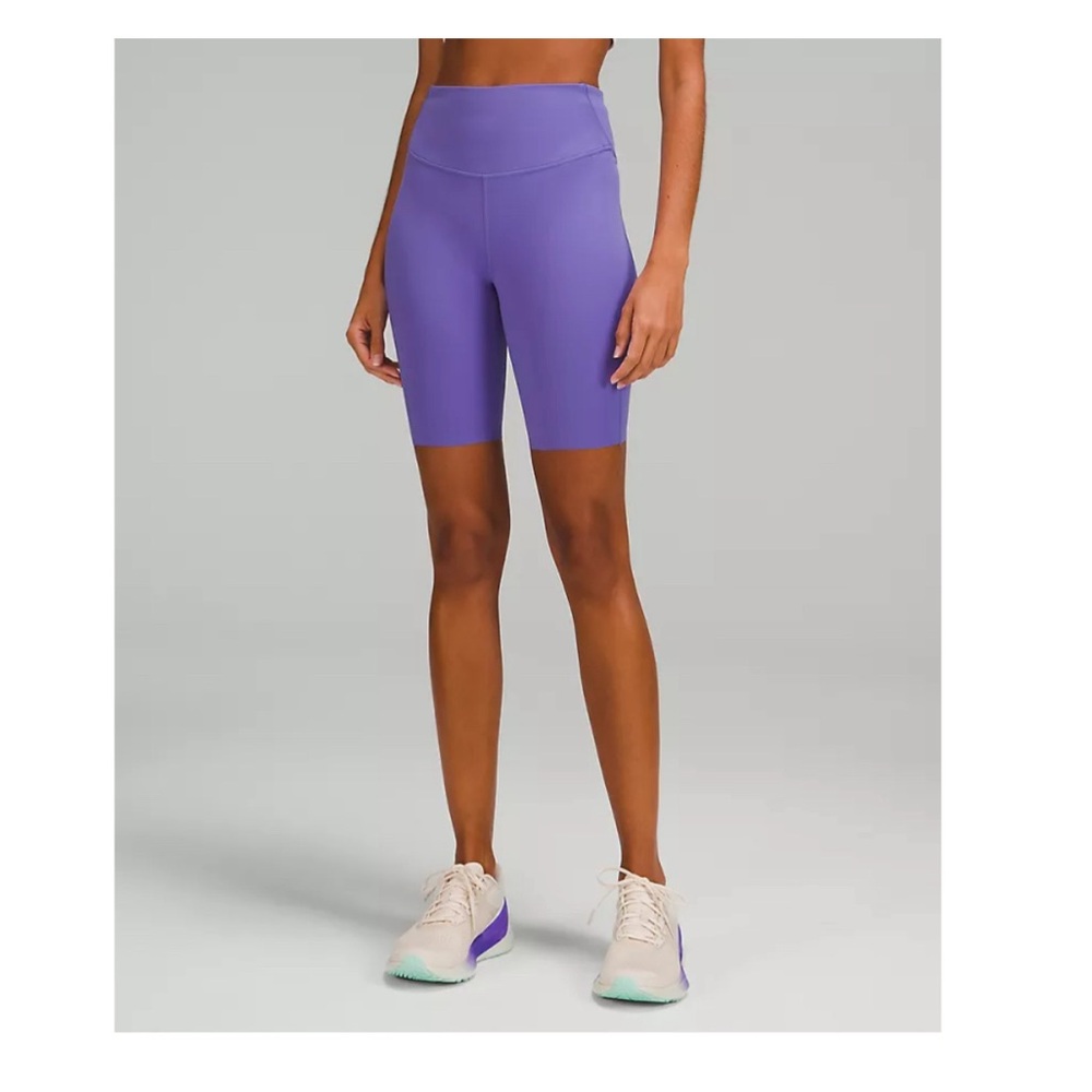 Lululemon Base Pace High-Rise Short 8" - purple lavender